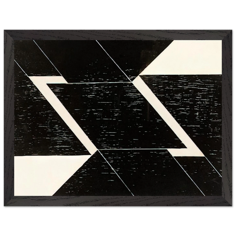 Tecelar - 1955 by Lygia Pape — Framed art print at Zephyeer