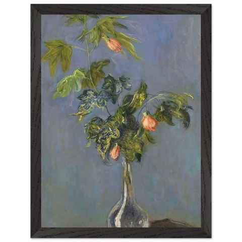 Flowers in a Vase by Claude Monet — Framed art print at Zephyeer