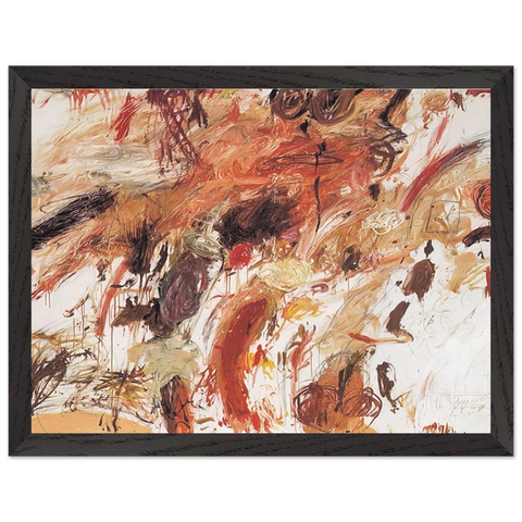 Ferragosto V by Cy Twombly — Framed art print at Zephyeer