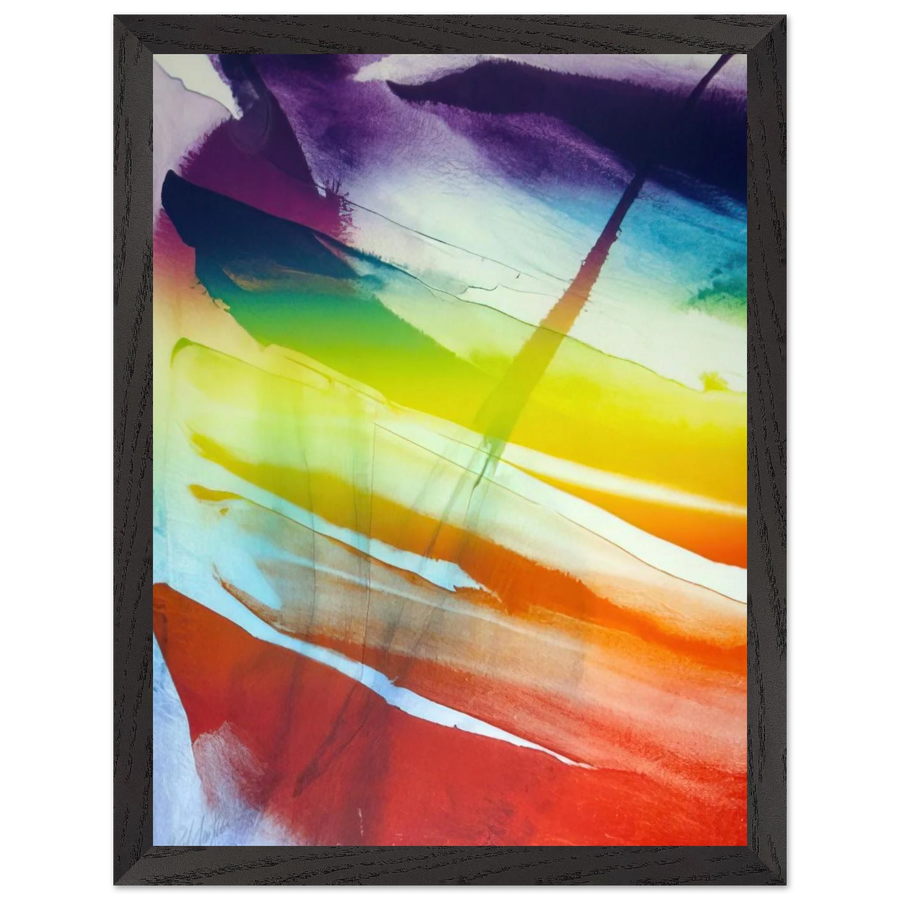 Phenomena Franklin s Kite by Paul Jenkins — Framed art print at Zephyeer