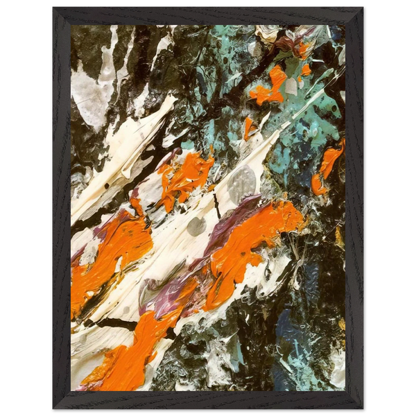FULL FATHOM FIVE by Jackson Pollock — Framed art print at Zephyeer