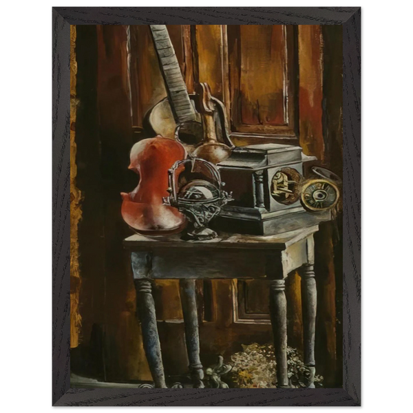THIS ICHNOLITE OF MINE by Ivan Albright — Framed art print at Zephyeer