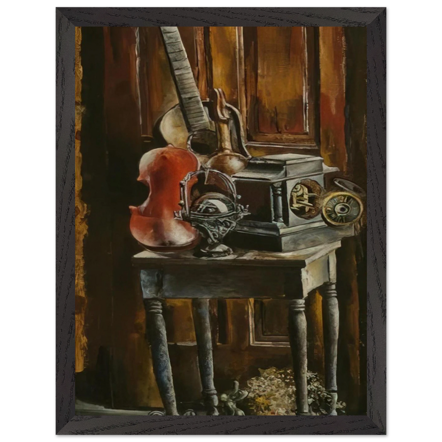 THIS ICHNOLITE OF MINE by Ivan Albright — Framed art print at Zephyeer