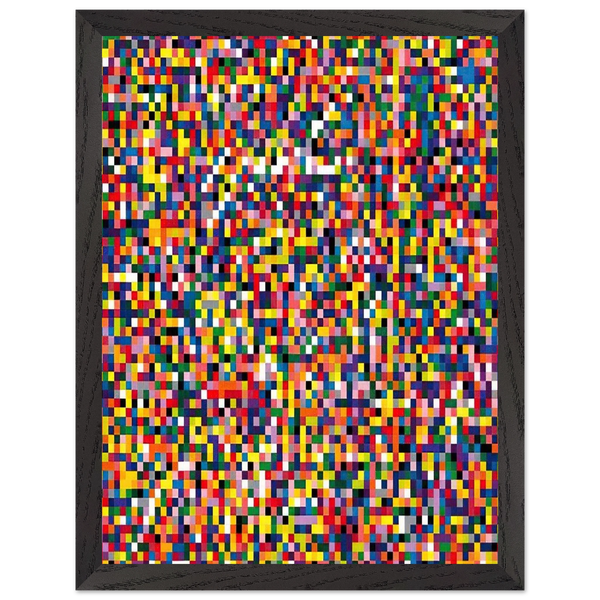 4900 COLOURS 2007 by Gerhard Richter — Framed art print at Zephyeer