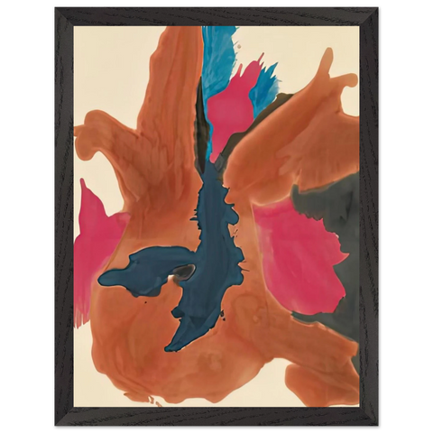 Pink Lady, 1963- by Helen Frankenthaler — Framed art print at Zephyeer