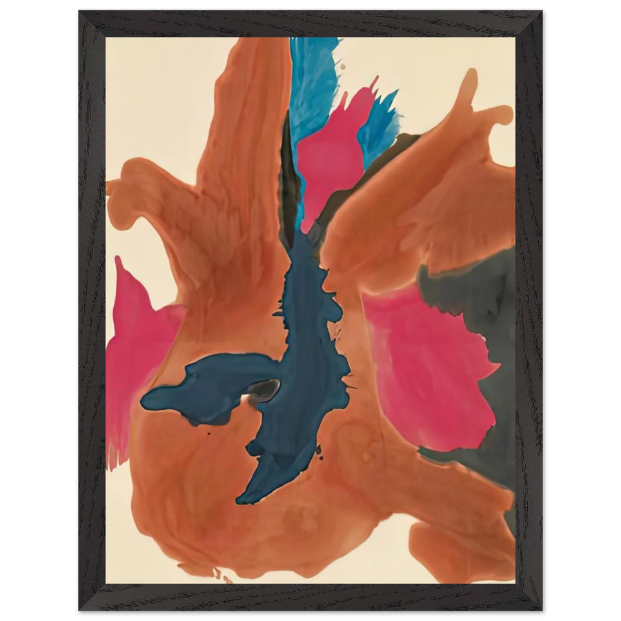 Pink Lady, 1963- by Helen Frankenthaler — Framed art print at Zephyeer