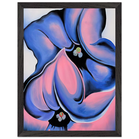 Purple Petunia by Georgia O'Keeffe — Framed art print at Zephyeer