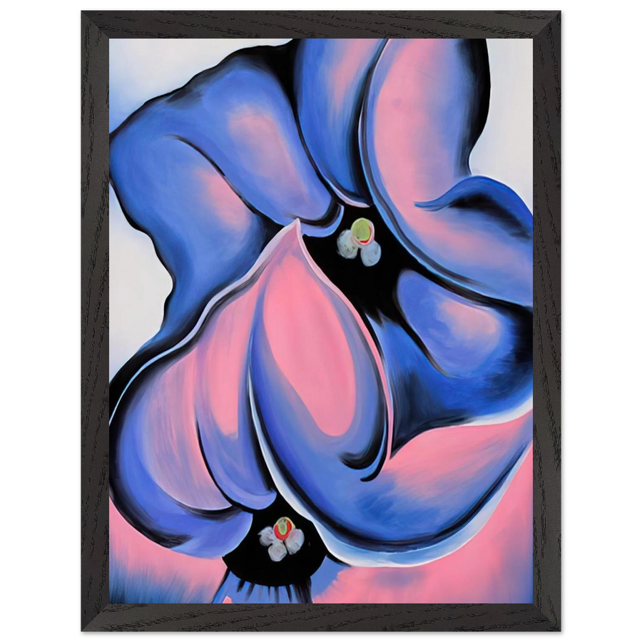 Purple Petunia by Georgia O'Keeffe — Framed art print at Zephyeer
