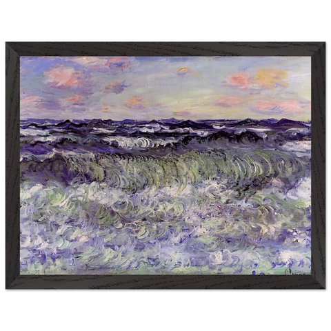 Sea Study by Claude Monet — Framed art print at Zephyeer