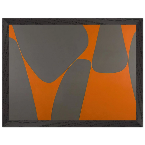 Magical Space Forms - 1962 by Lorser Feitelson — Framed art print at Zephyeer