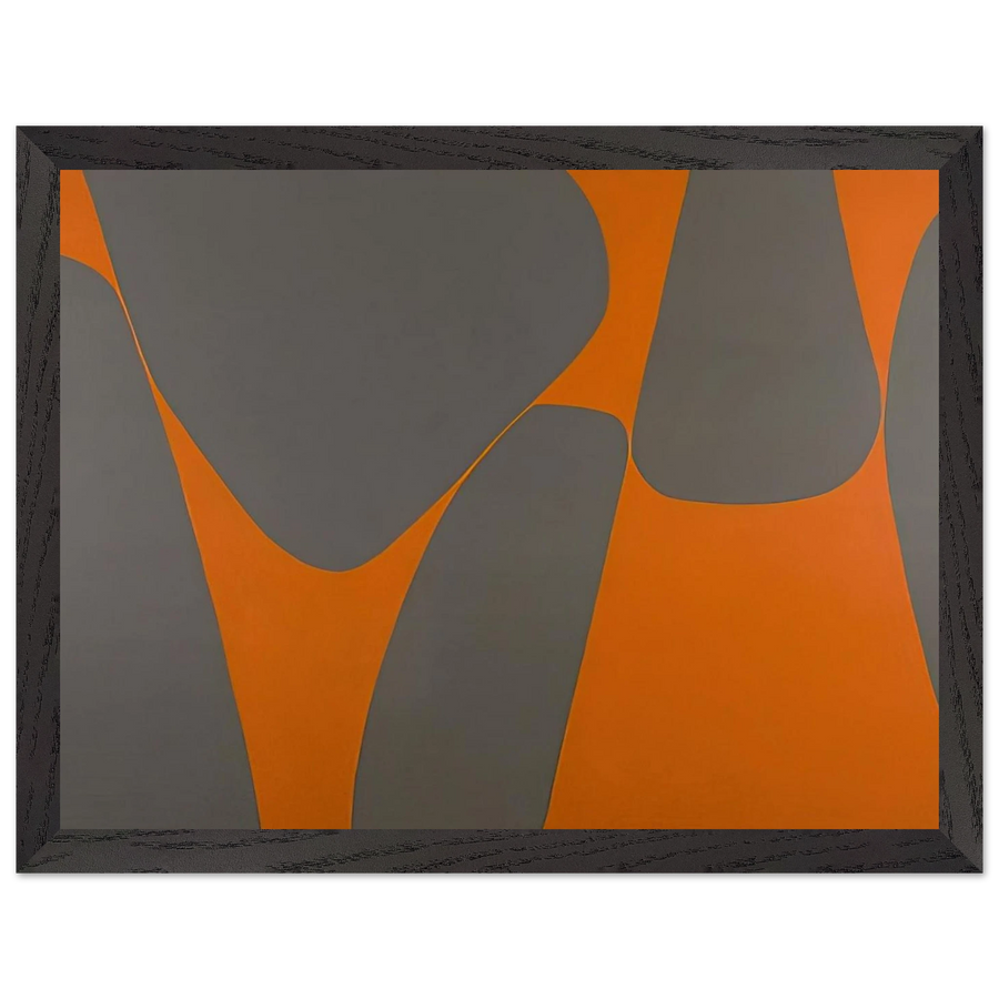 Magical Space Forms - 1962 by Lorser Feitelson — Framed art print at Zephyeer