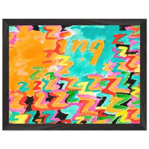 Untitled z-ing - 1984 by Paul Thek — Framed art print at Zephyeer