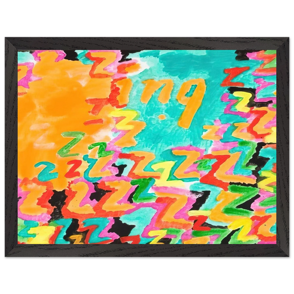 Untitled z-ing - 1984 by Paul Thek — Framed art print at Zephyeer