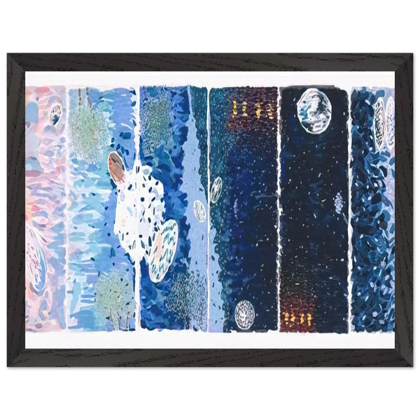 At Sea Japan - 1980 by Jennifer Bartlett — Framed art print at Zephyeer