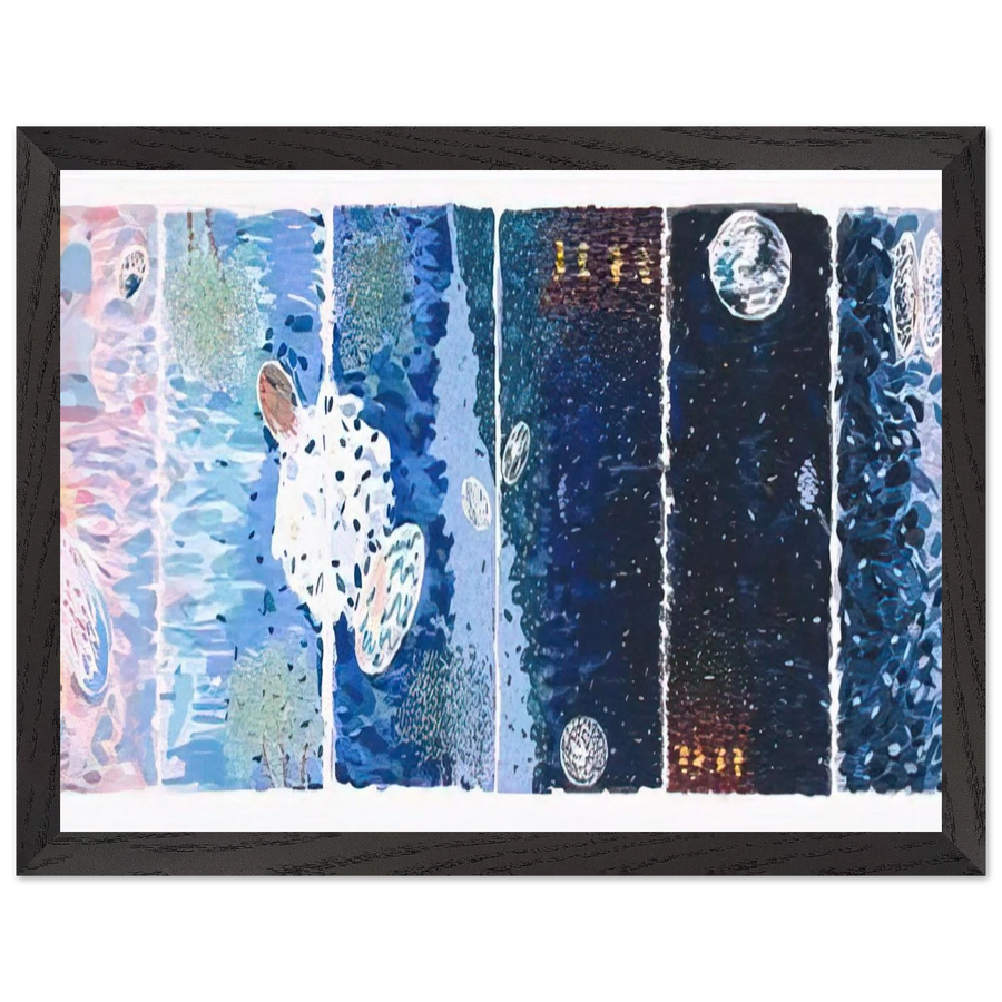 At Sea Japan - 1980 by Jennifer Bartlett — Framed art print at Zephyeer