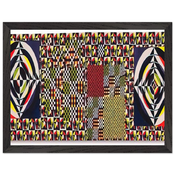 The Pythagorean Theorem - 1964 by Alfred Jensen — Framed art print at Zephyeer