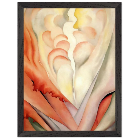 Flower Abstraction by Georgia O'Keeffe — Framed art print at Zephyeer