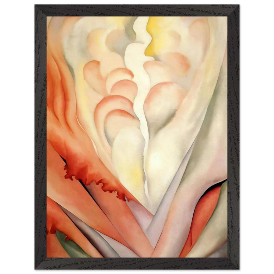 Flower Abstraction by Georgia O'Keeffe — Framed art print at Zephyeer