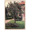 PETIT GENNEVILLIERS FACADE SOUTHEAST OF THE ARTIST S STUDIO OVERLOOKING THE GARDEN SPRING by Gustave Caillebotte — Framed art print at Zephyeer