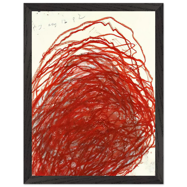 Suma by Cy Twombly — Framed art print at Zephyeer