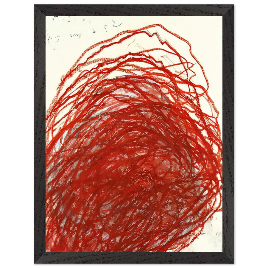 Suma by Cy Twombly — Framed art print at Zephyeer