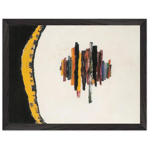 Mind Crystal - 1946 by Forrest Bess — Framed art print at Zephyeer