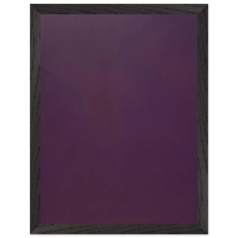 Microchromie 70, ZL violet d'Egypte by Fernand Leduc — Framed art print at Zephyeer