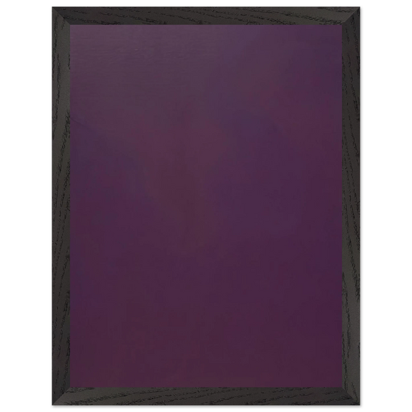 Microchromie 70, ZL violet d'Egypte by Fernand Leduc — Framed art print at Zephyeer