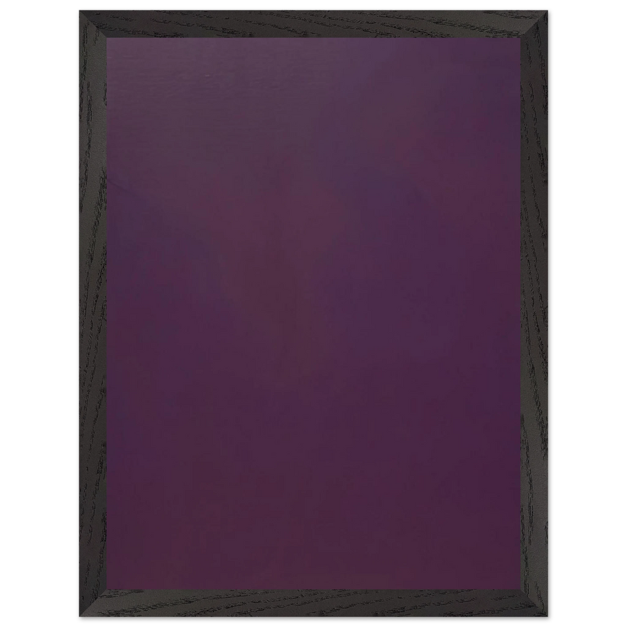 Microchromie 70, ZL violet d'Egypte by Fernand Leduc — Framed art print at Zephyeer