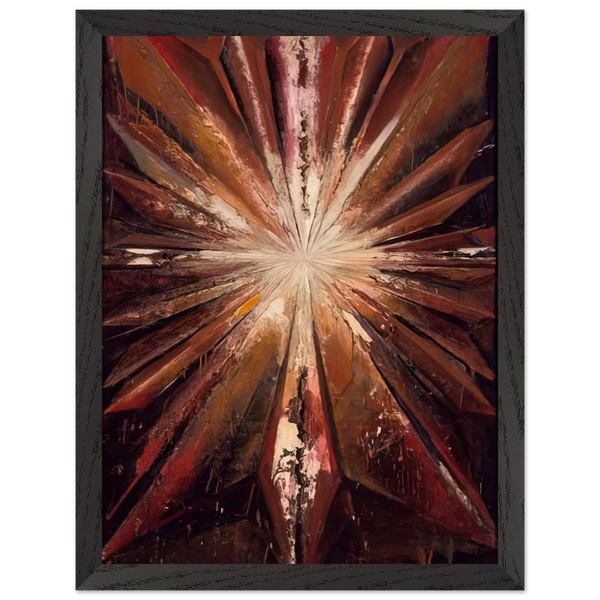 Jay DeFeo/BIG/The Jewel by Jay DeFeo — Framed art print at Zephyeer