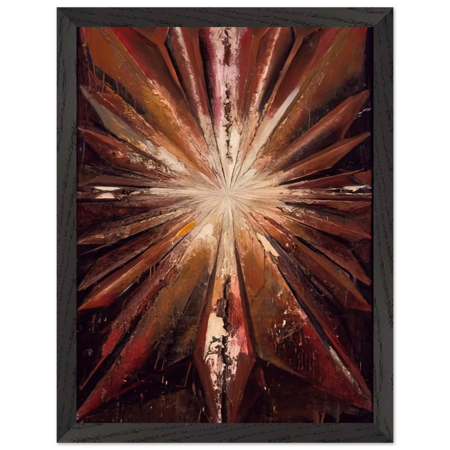 Jay DeFeo/BIG/The Jewel by Jay DeFeo — Framed art print at Zephyeer