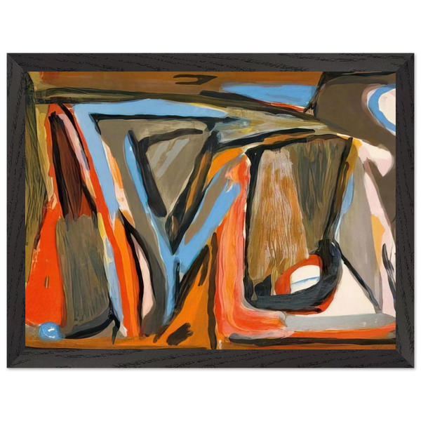 Le tout - 1978 by Bram van Velde — Framed art print at Zephyeer