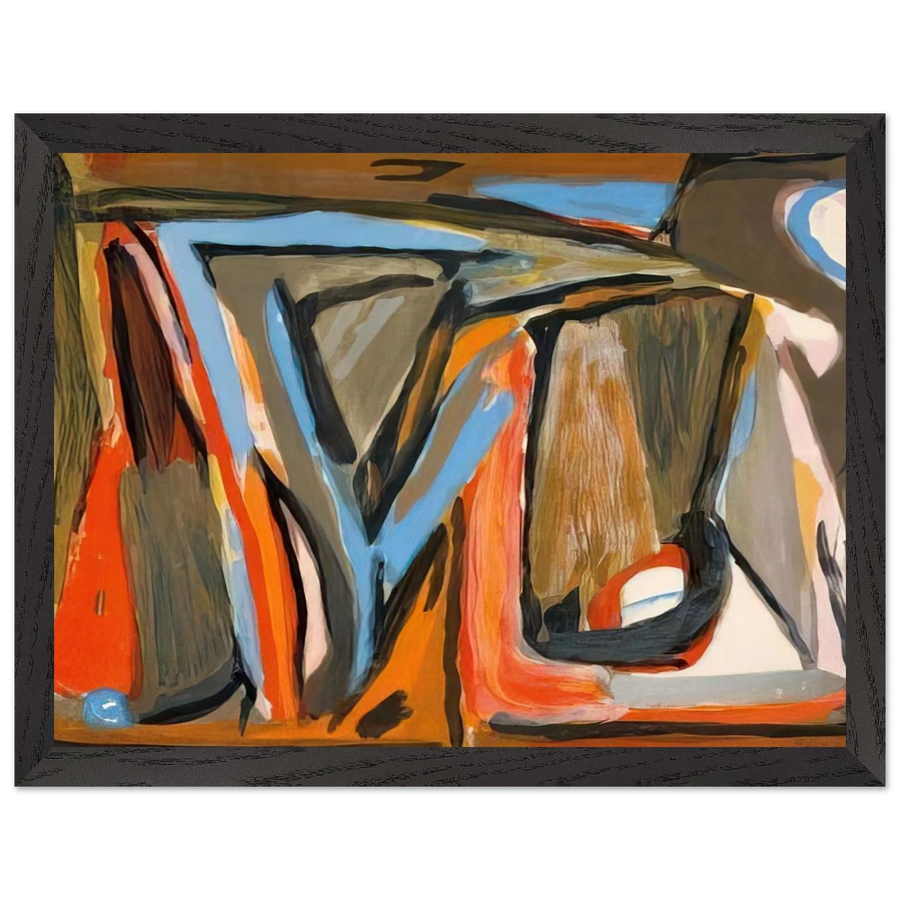Le tout - 1978 by Bram van Velde — Framed art print at Zephyeer