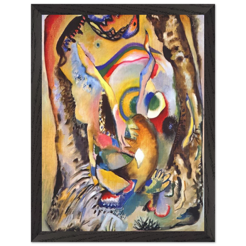 PAINTING ON LIGHT GROUND 1916 by Wassily Kandinsky — Framed art print at Zephyeer