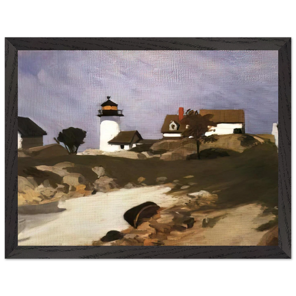 Squam Light by Edward Hopper — Framed art print at Zephyeer