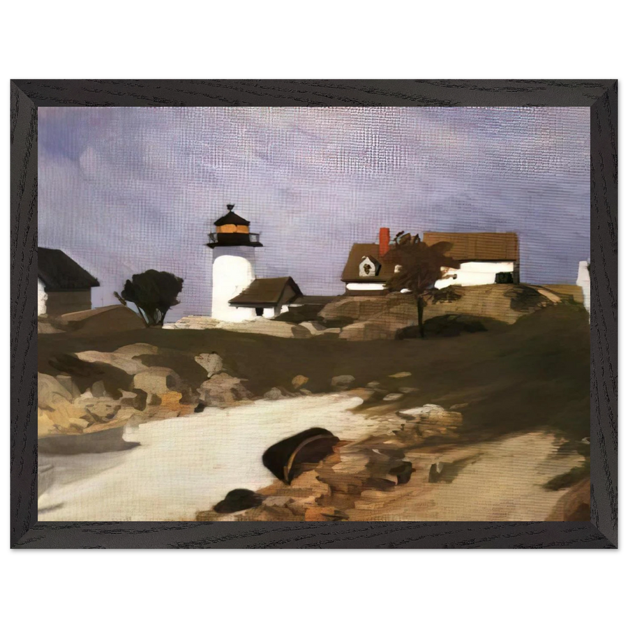 Squam Light by Edward Hopper — Framed art print at Zephyeer