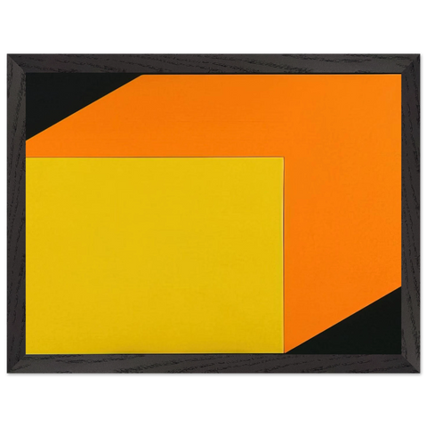Yellow Orange by Ellsworth Kelly — Framed art print at Zephyeer