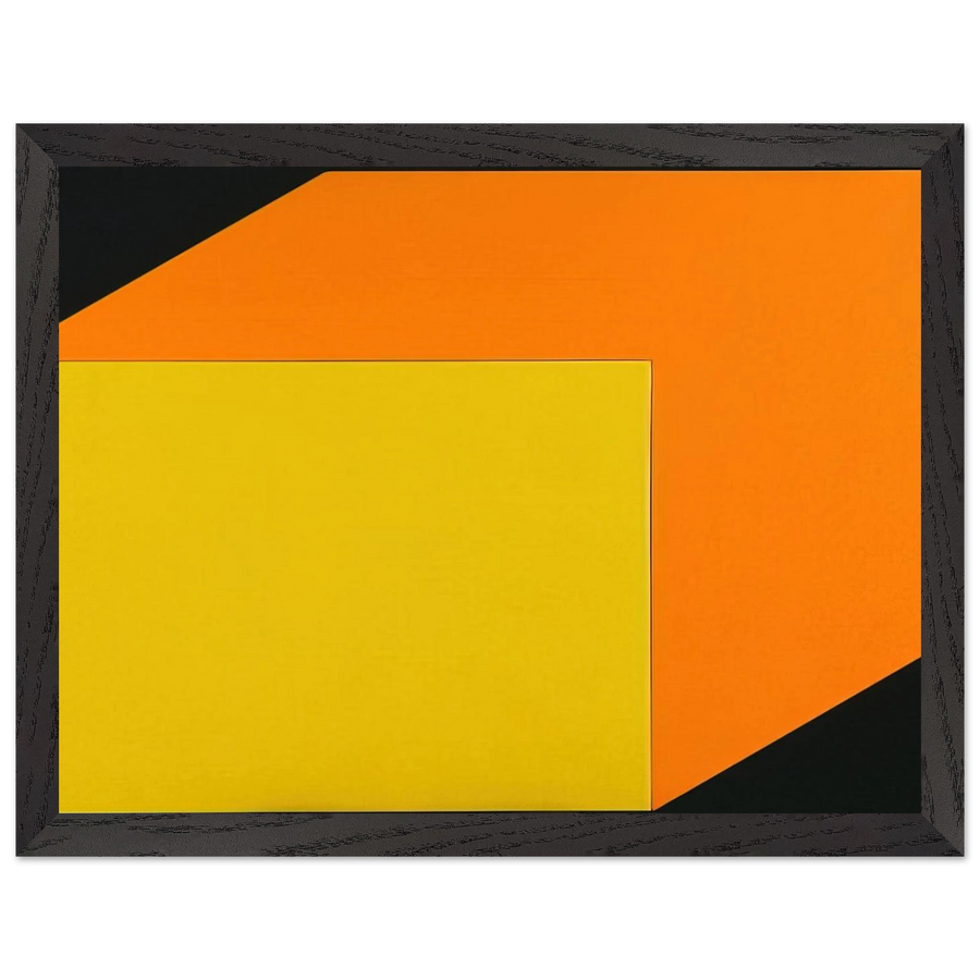 Yellow Orange by Ellsworth Kelly — Framed art print at Zephyeer