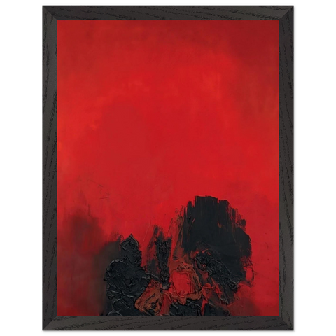 UNTITLED 1961 by Luis Feito — Framed art print at Zephyeer