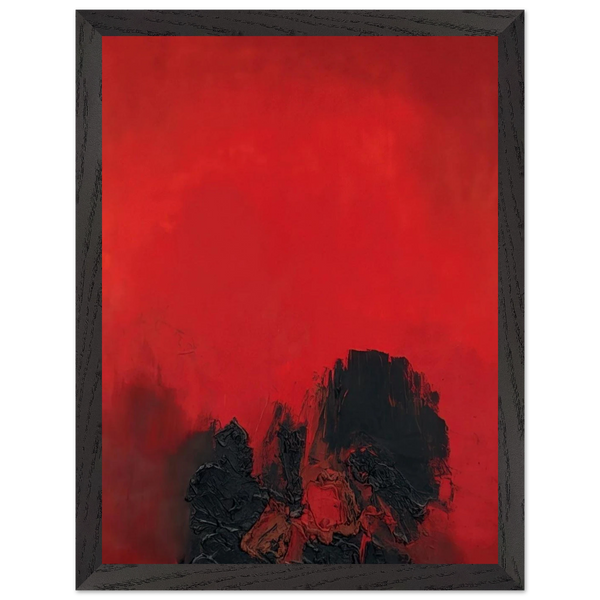 UNTITLED 1961 by Luis Feito — Framed art print at Zephyeer