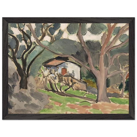 LA MAISONNETTE 1919 by Henri Matisse — Framed art print at Zephyeer