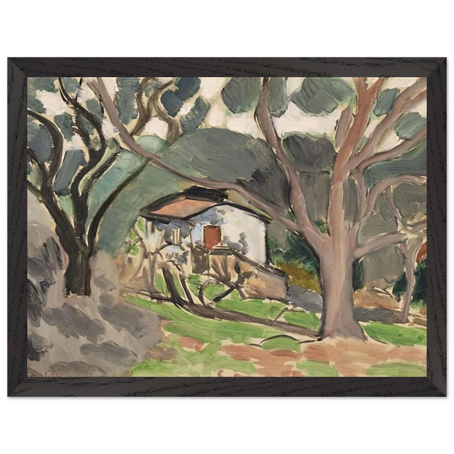 LA MAISONNETTE 1919 by Henri Matisse — Framed art print at Zephyeer