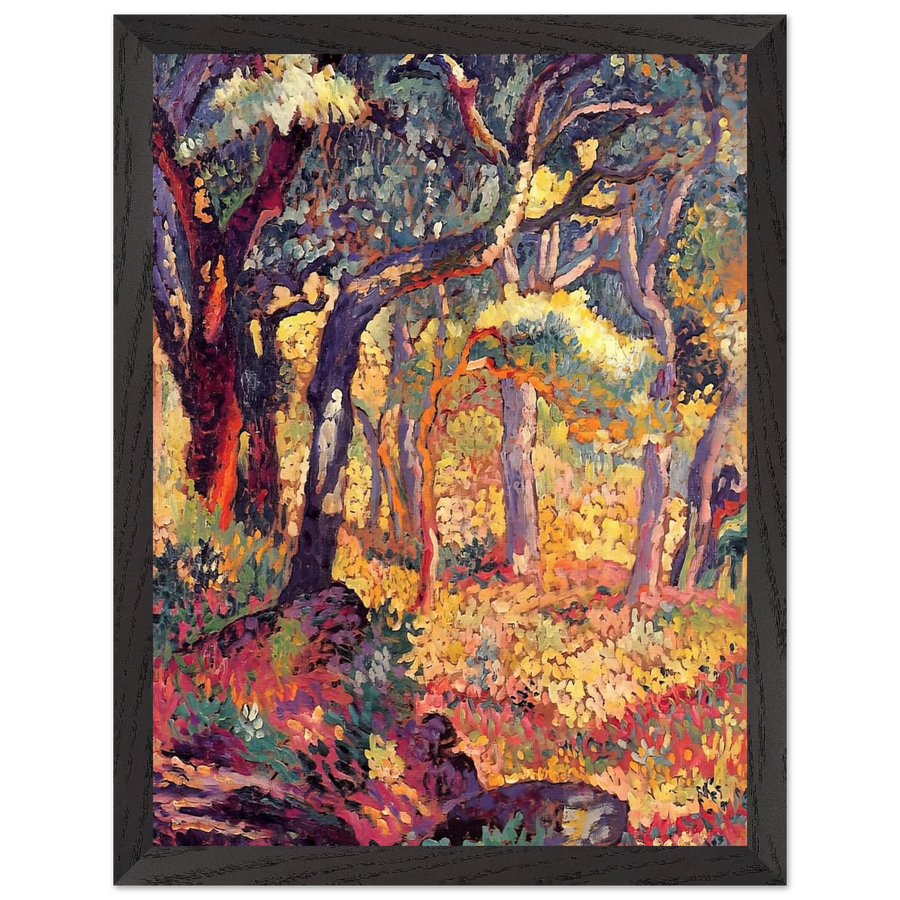Study for The Clearing by Henri-Edmond Cross — Framed art print at Zephyeer