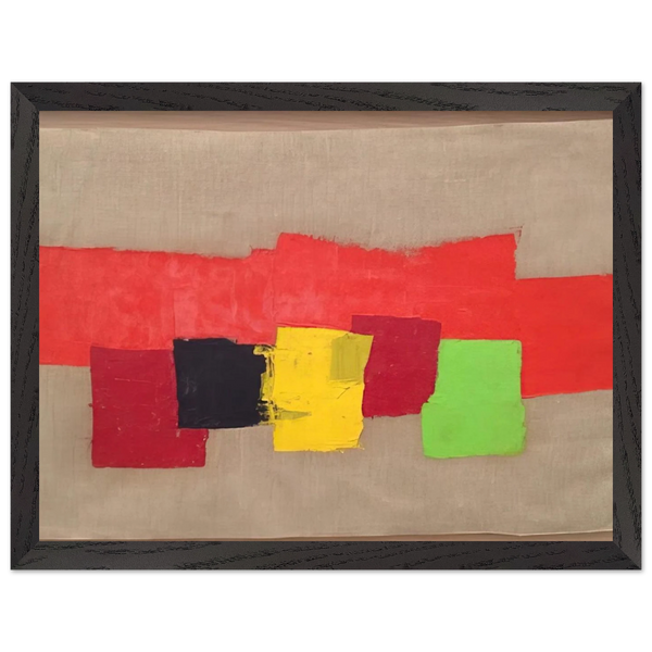 Untitled - 1970 by Etel Adnan — Framed art print at Zephyeer