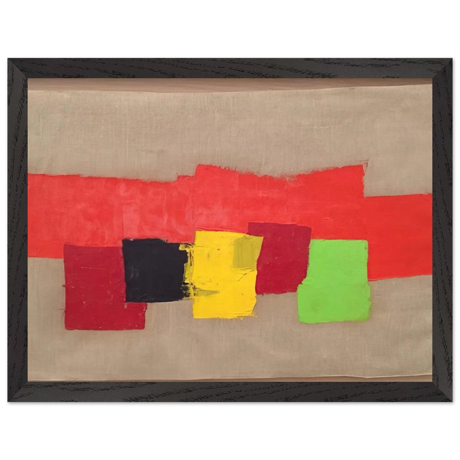 Untitled - 1970 by Etel Adnan — Framed art print at Zephyeer