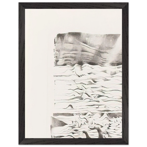 SIXTEENTH STONE 1980 by Lee Bontecou — Framed art print at Zephyeer
