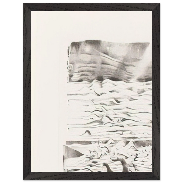 SIXTEENTH STONE 1980 by Lee Bontecou — Framed art print at Zephyeer