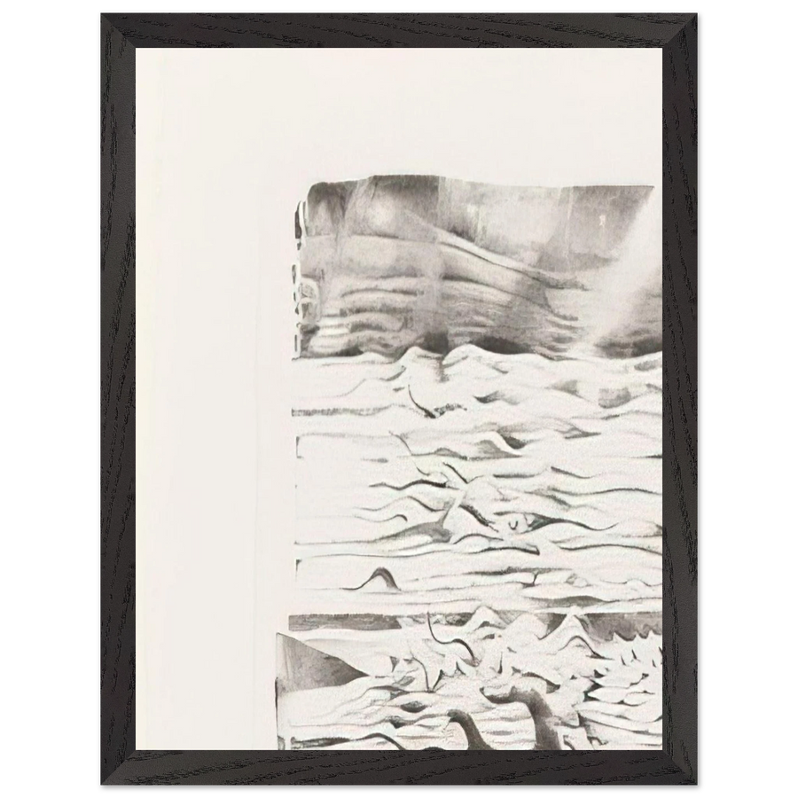 SIXTEENTH STONE 1980 by Lee Bontecou — Framed art print at Zephyeer