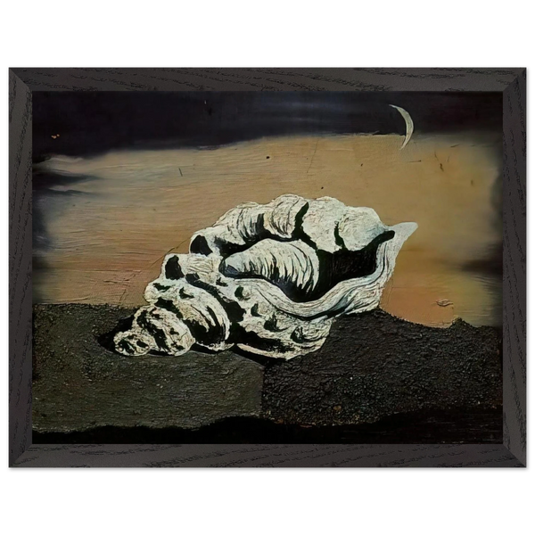 SHELL by Salvador Dali — Framed art print at Zephyeer