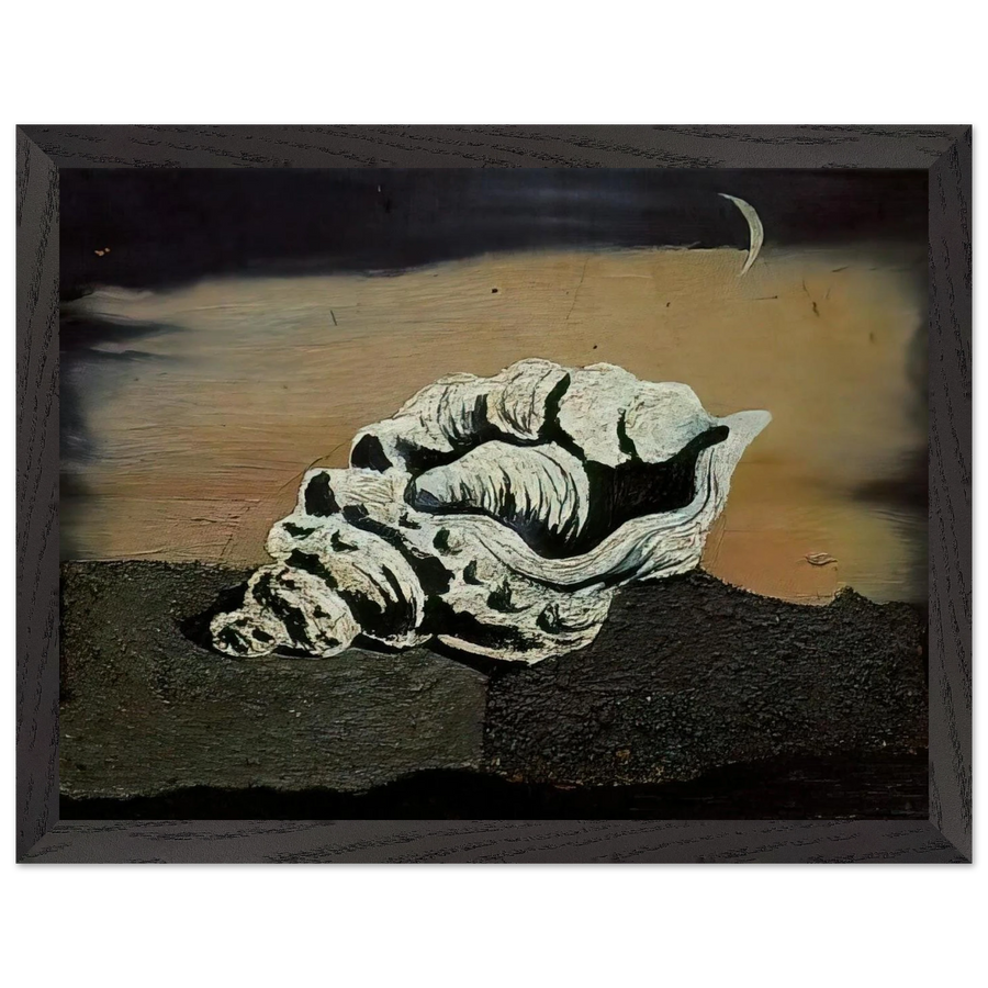 SHELL by Salvador Dali — Framed art print at Zephyeer
